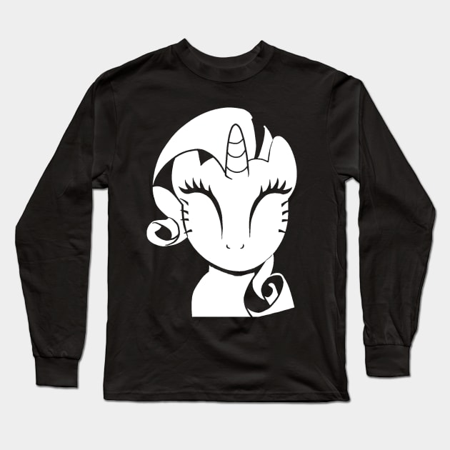 Rarity Long Sleeve T-Shirt by TheOnlyWolf100